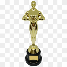 Ts1704 Victory Oscar Statue Trophy - Oscar Trophy Transparent Background, HD Png Download - football trophy png