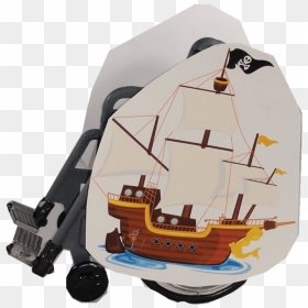 Sail, HD Png Download - pirate boat png