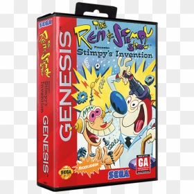 Ren & Stimpy Show Stimpy's Invention Genesis, HD Png Download - ren and stimpy png