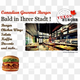 Canadian Gourmet Burger - French Fries, HD Png Download - burger and fries png