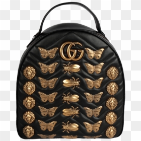 Backpack Women's Gucci Bag, HD Png Download - gucci pattern png