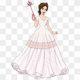 Transparent Fairy Godmother Png - Gown, Png Download - fairy godmother png