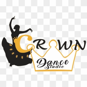 Crown Dance Studio, Logo - Local Dance Logo, HD Png Download - quinceanera crown png