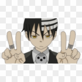 Death The Kid By Naruto Lover16-d4l0zrj - Soul Eater Death The Kid, HD Png Download - death the kid png