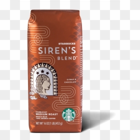 Starbucks Siren"s Blend - Siren's Blend Starbucks Coffee, HD Png Download - starbucks drink png