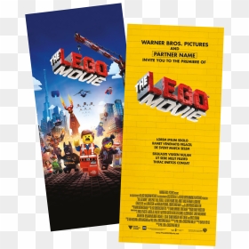The Lego Movie - Lego Movie Movie Poster, HD Png Download - lego movie png