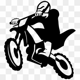 Motor Cross Drawing, HD Png Download - motocross png