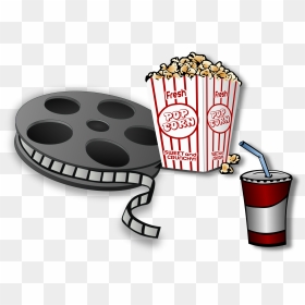 Movie Time Remix Clip Arts - Cinema Clipart, HD Png Download - movie tape png