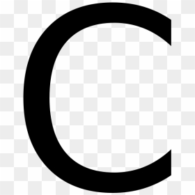 Letter Case Alphabet - Capital C, HD Png Download - alphabet letter png