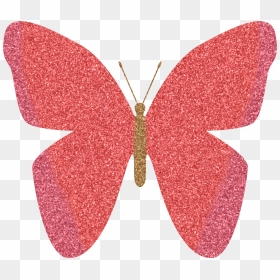 Sparkle Clipart - Glitter Butterfly Clipart, HD Png Download - red sparkles png
