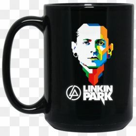 Linkin Park Rip Chester Bennington Mug Coffee Mug Tea - Linkin Park Portrait, HD Png Download - chester bennington png