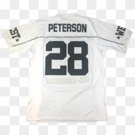 Adrian Peterson All American White Football Jersey - Sports Jersey, HD Png Download - adrian peterson png