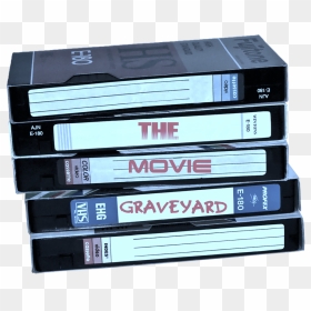 Stack Of Vhs Tapes, HD Png Download - movie tape png