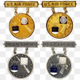 Former Usaf Gold And Silver Elementary Eic Badges - Cathedral's Bell Tower, HD Png Download - gold badge png