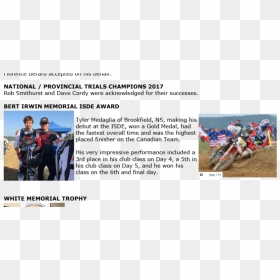 Annual Awards Announced At Cma Annual Meeting - Motocross, HD Png Download - motocross png