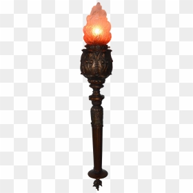 Medieval Torch Transparent Background, HD Png Download - torch flame png