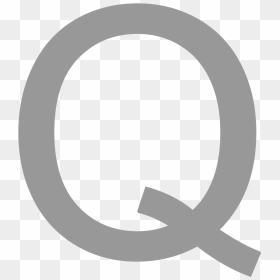 Letter Q Png - Dessin Quille, Transparent Png - circle cross png