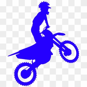 Black And White Motocross Clipart , Png Download - Dirt Bike Braap Decal, Transparent Png - motocross png