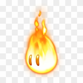 Transparent Mario Fireball Png - Mario Lava Ball, Png Download - mario fireball png