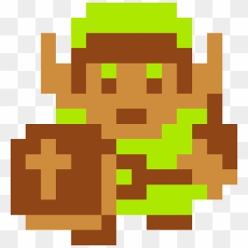 Original Legend Of Zelda Link, HD Png Download - 8 bit zelda png