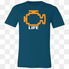 Check Engine Light Ecec T-shirt - Funny Dnd Shirts, HD Png Download - check engine light png