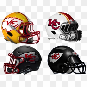 Cool Kansas City Chiefs Helmet, HD Png Download - denver broncos helmet png