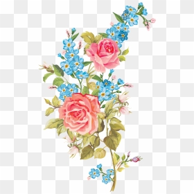 Design Art Flower - Beautiful Transparent Background Design, HD Png Download - flower art png