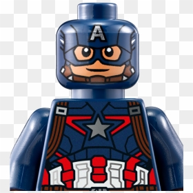 Transparent Cute Captain America Clipart - Legos De Capitan America, HD Png Download - lego head png