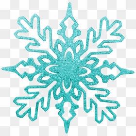 #ftestickers #freetoedit #glitter #snow #snowflake - Coral Reefs Clip Art, HD Png Download - blue snowflake png