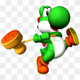 Transparent Yoshi Clipart - Mario Party 6 Yoshi, HD Png Download - sandy cheeks png