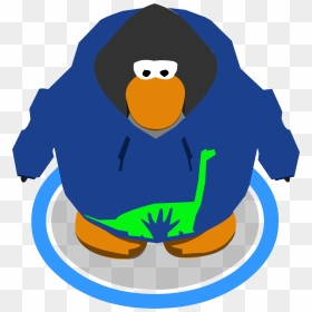 The Good Dinosaur Hoodie In-game - Transparent Club Penguin Penguins, HD Png Download - the good dinosaur png