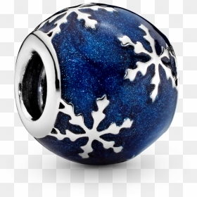 Pandora - Title - Tag - Pandora Snowflake Charm Blue, HD Png Download - blue snowflake png