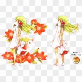Pokemon Shaymin Anime Clipart , Png Download - Pokemon Shaymin, Transparent Png - anime flowers png
