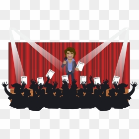 Celebrities Politics"   Class="img Responsive Owl First - Stage, HD Png Download - stage curtain png