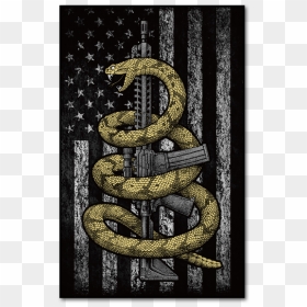 Flag Of The United States, HD Png Download - dont tread on me png