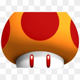 New Super Mario Bros Clipart , Png Download - Super Mario Mushroom, Transparent Png - mario fireball png