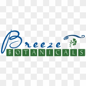 Breeze Botanicals Logo Final - Graphic Design, HD Png Download - lung cancer ribbon png