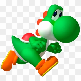 Super Mario Yoshi Running - Super Mario Bros Png, Transparent Png - mario running png