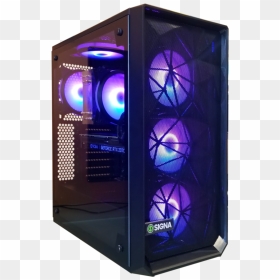 Signa Ultimate Gaming Pc X- Intel Core I9 12 Core - Computer Case, HD Png Download - computer case png