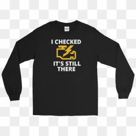 Check Engine Light Long Sleeve Tee"  Class= - Li Fraumeni Syndrome T Short, HD Png Download - check engine light png
