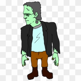 Frankenstein Zombie With Spikes, HD Png Download - undead png