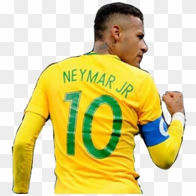 Worldcup Soccer Neymar Brazil Yellow Player Futbol⚽ - Neymar Jr Wallpaper Brazil, HD Png Download - neymar brazil png