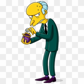 Os Simpsons Montgomery Burns, HD Png Download - dr evil png