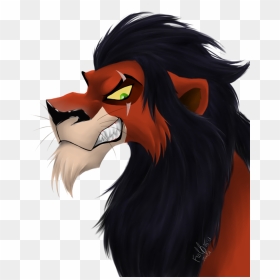 Scar Lion King - Illustration, HD Png Download - scar lion king png