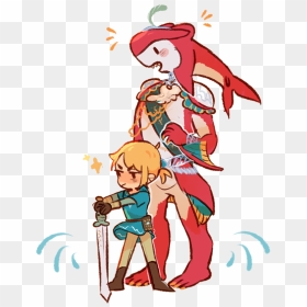 Prince Sidon Transparent, HD Png Download - 8 bit zelda png