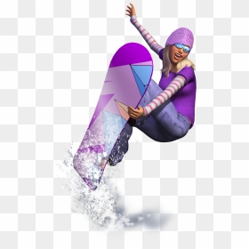 6 Kb, Snowboarder, Ie - Sims 3 Seasons Snow Board, HD Png Download - snowboarder png