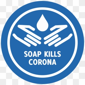 Wash Hands Corona Sign, HD Png Download - corona bucket png