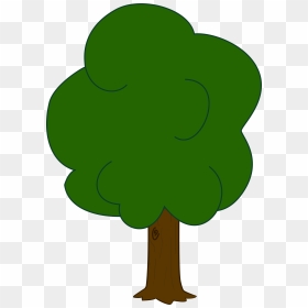 Oak Clip Arts - Simple Color Tree Drawing, HD Png Download - tyler oakley png