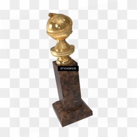 Golden Globe Award - Bronze Sculpture, HD Png Download - golden globe png