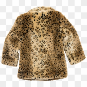 Leopard Fur Coat Png Image - Fur Coat Fur Png, Transparent Png - fur coat png